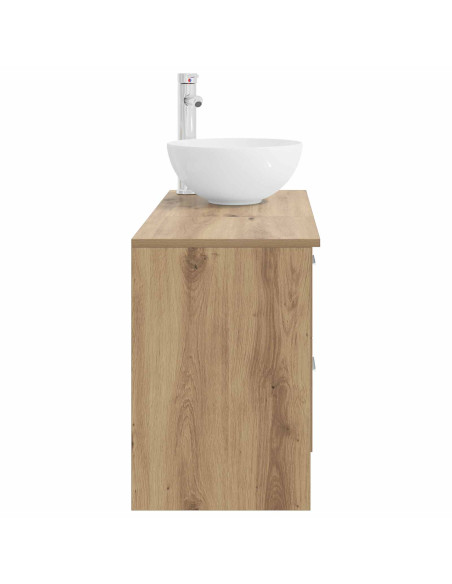 Set di mobili per il bagno 2 pcs Rovere Artigianale