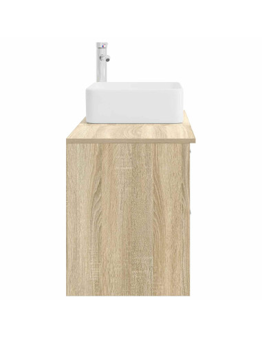 Set di mobili per il bagno 2 pcs Rovere Sonoma