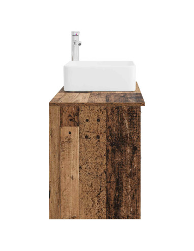 Set di mobili per il bagno 2 pcs Legno antico
