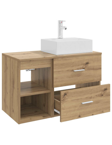 Set di mobili per il bagno 2 pcs Rovere Artigianale