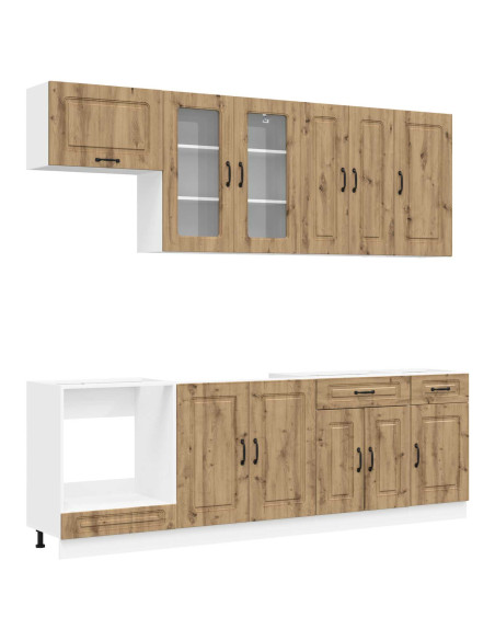 Unità Cucina KALMAR 8 pcs Rovere Artigianale