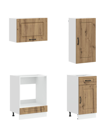 Unità Cucina KALMAR 8 pcs Rovere Artigianale