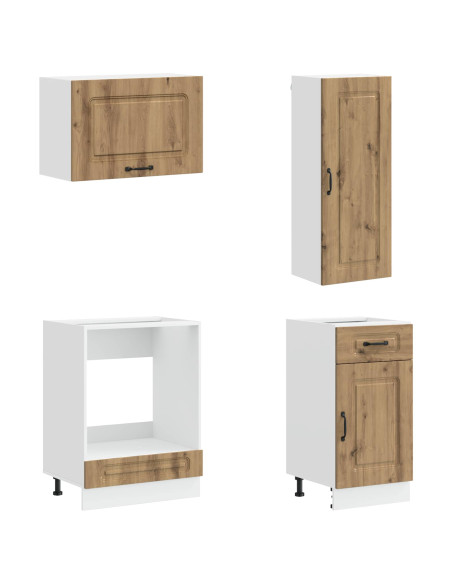 Unità Cucina KALMAR 8 pcs Rovere Artigianale