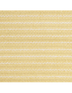 Schermo Frangivista per Balcone Beige 75x600 cm in HDPE