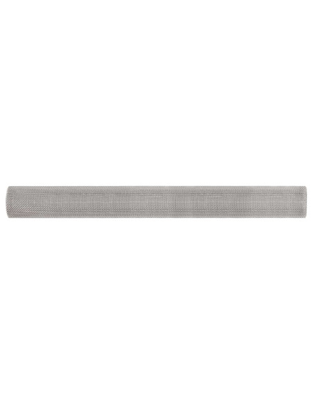 Rete per schermatura 100 x 1000 cm 6 Mesh Argento