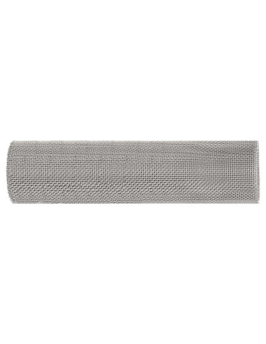 Rete per schermatura 40 x 200 cm 8 Mesh Argento