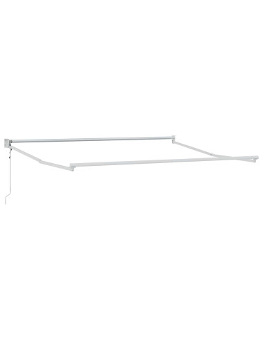 Tenda da Sole Tortora 4 x 2 m Poliestere e Metallo