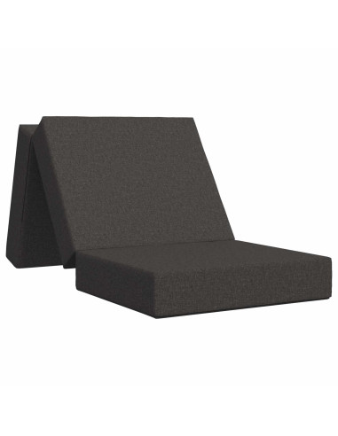 Divano Letto Pieghevole 75 x 67 x 45 cm Grigio Scuro