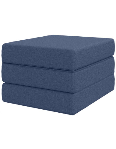 Divano Letto Pieghevole 90 x 63 x 45 cm Blu