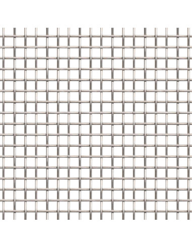Rete per schermatura 80 x 500 cm 8 Mesh Argento