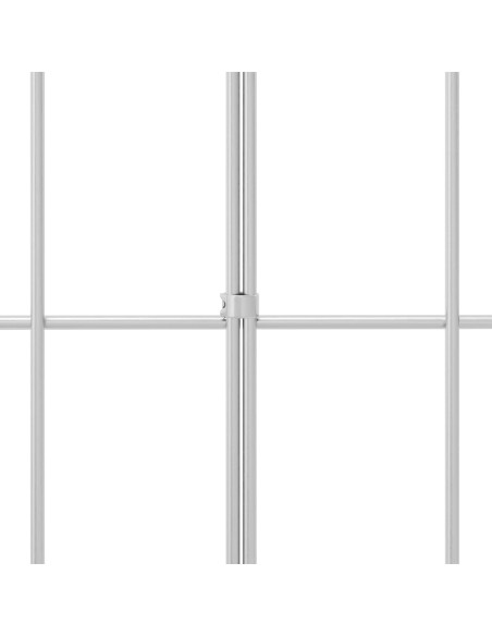 Pannello di Recinzione da Giardino 24 pcs Acciaio zincato