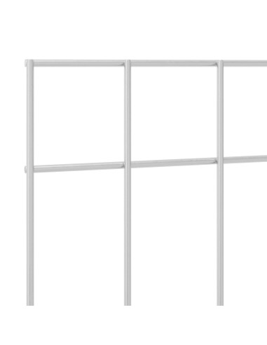 Pannello di Recinzione da Giardino 48 pcs Acciaio zincato
