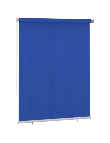 Tenda a Rullo per Esterni 180x230 cm Blu HDPE