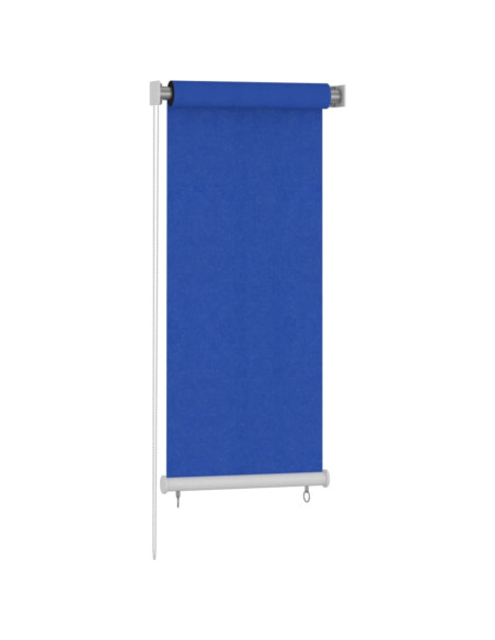 Tenda a Rullo per Esterni 60x140 cm Blu HDPE