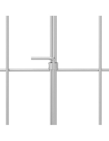 Recinzione da Giardino con Picchetti 12 pcs 115 x 30 cm Mesh
