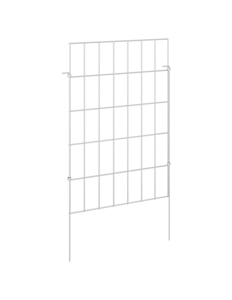 Recinzione da Giardino con Picchetti 24 pcs 35 x 50 cm Mesh