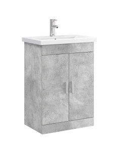 Set di mobili per il bagno Grigio Cemento 61 x 40 x 84,5 cm