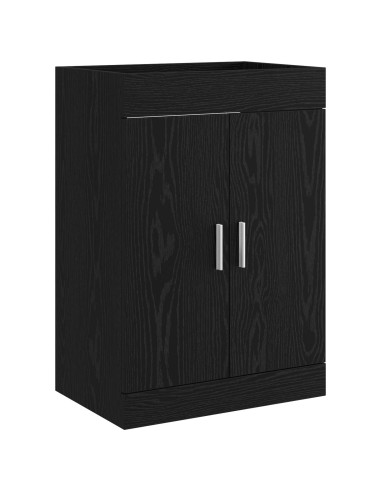Set di mobili per il bagno Rovere Nero 61 x 40 x 84,5 cm