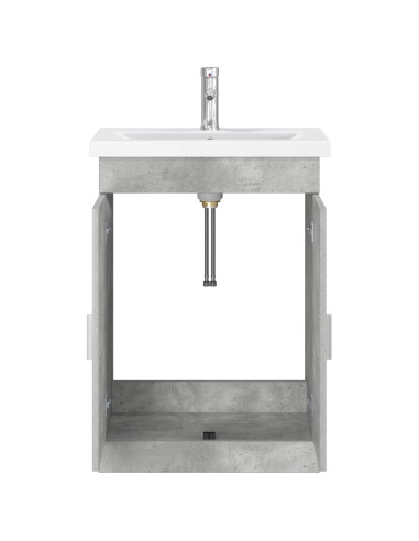 Set di mobili per il bagno Grigio Cemento 61 x 40 x 84,5 cm