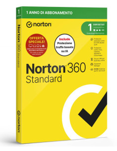 ANTIVIRUS STD ATTACH 2026 1D 10GB1Y NORTON STANDARD ANTITRUFFA 1D1Y10G