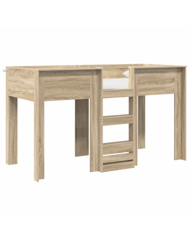 Letto a Castello per Bambini Rovere Sonoma 75 x 190 cm