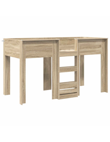 Letto a Castello per Bambini Rovere Sonoma 75 x 190 cm