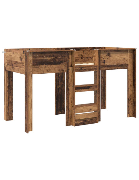 Letto a Castello per Bambini Legno vecchio 75 x 190 cm