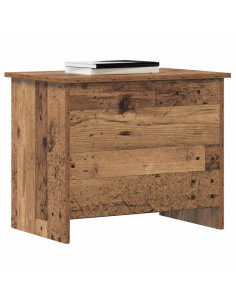 Cassa di stoccaggio Legno antico 60 x 40 x 50 cm 2