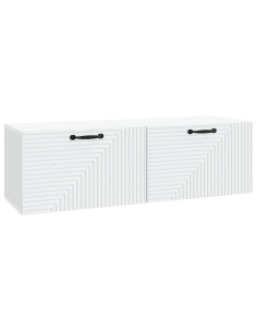 Mobile Porta TV da Muro Bianco 98 x 31 x 30 cm