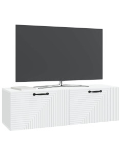 Mobile Porta TV da Muro Bianco 98 x 31 x 30 cm 2