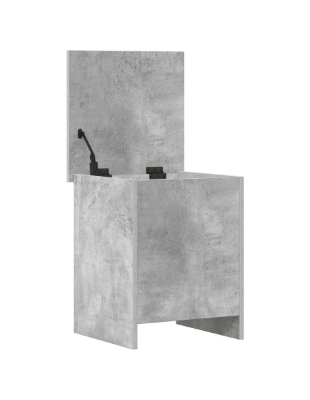 Cassa di stoccaggio Grigio Cemento 40 x 40 x 50 cm