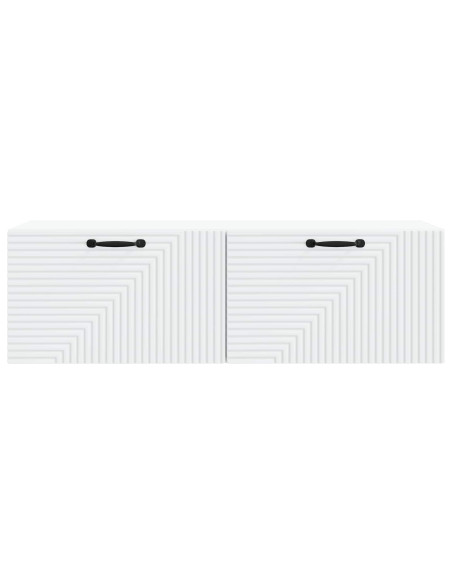 Mobile Porta TV da Muro Bianco 98 x 31 x 30 cm