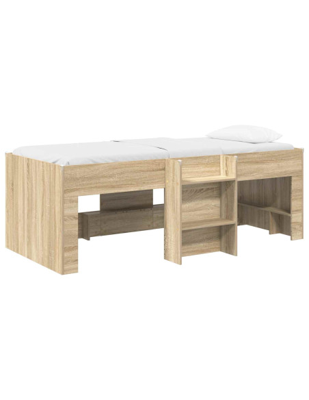 Letto Alto per Bambini 2 pcs Sonoma 203 x 101,1 x 68,5 cm