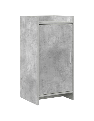 Credenza Grigio Cemento 40 x 36 x 80 cm Legno ingegnerizzato