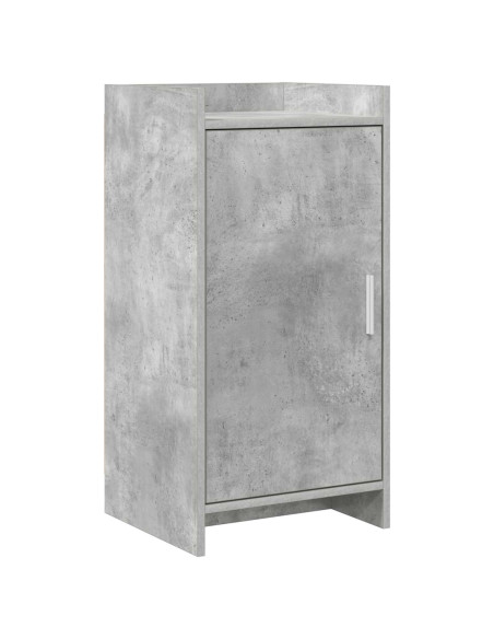 Credenza Grigio Cemento 40 x 36 x 80 cm Legno ingegnerizzato
