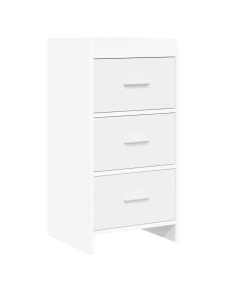 Credenza Bianco 40 x 36 x 80 cm Legno ingegnerizzato