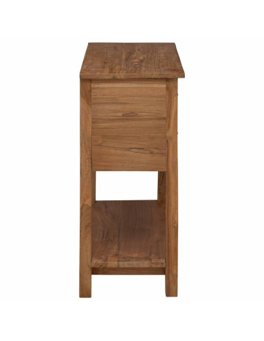 Credenza Naturale 79 x 35 x 80 cm Legno di teak solido