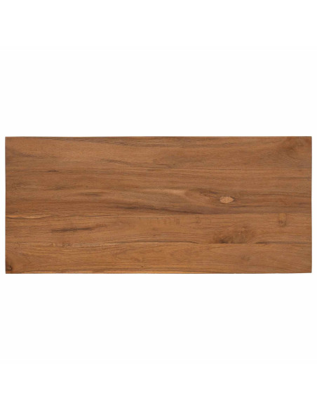 Credenza Naturale 79 x 35 x 80 cm Legno di teak solido