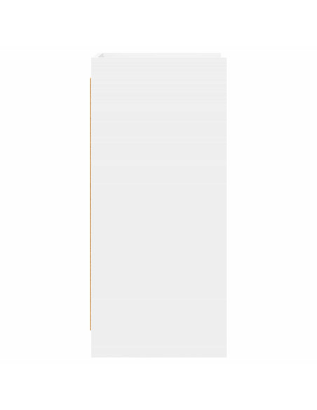 Credenza Bianco 40 x 36 x 80 cm Legno ingegnerizzato