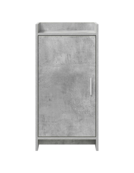 Credenza Grigio Cemento 40 x 36 x 80 cm Legno ingegnerizzato