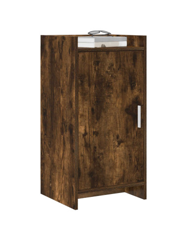 Credenza Rovere Fumo 40 x 36 x 80 cm Legno ingegnerizzato