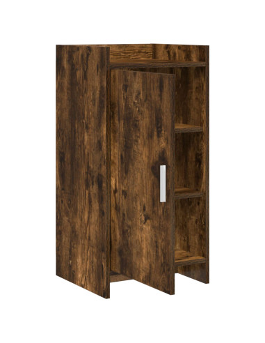 Credenza Rovere Fumo 40 x 36 x 80 cm Legno ingegnerizzato