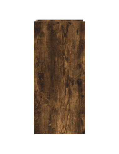 Credenza Rovere Fumo 40 x 36 x 80 cm Legno ingegnerizzato