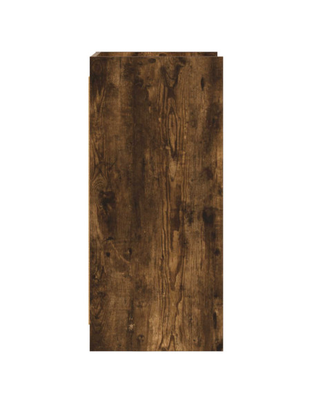 Credenza Rovere Fumo 40 x 36 x 80 cm Legno ingegnerizzato