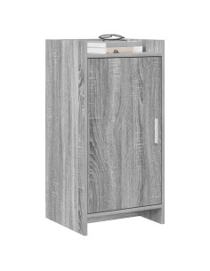Credenza Sonoma grigio 40 x 36 x 80 cm Legno ingegnerizzato 2