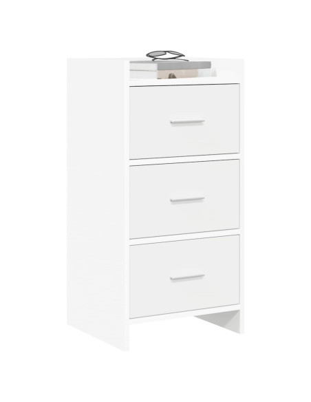Credenza Bianco 40 x 36 x 80 cm Legno ingegnerizzato
