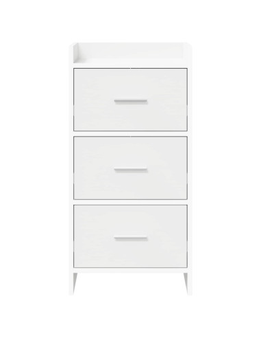 Credenza Bianco 40 x 36 x 80 cm Legno ingegnerizzato