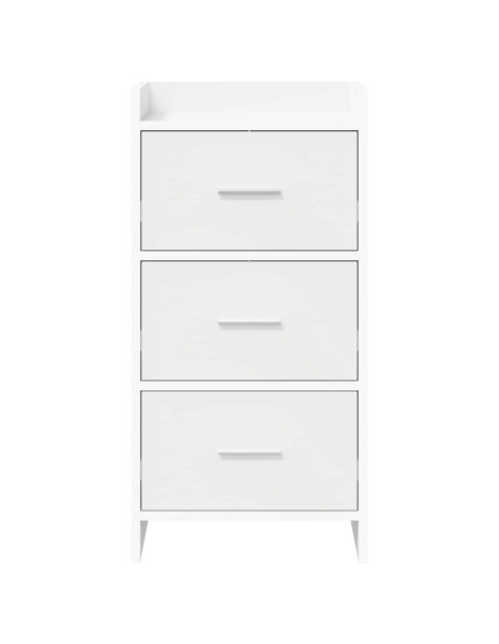 Credenza Bianco 40 x 36 x 80 cm Legno ingegnerizzato