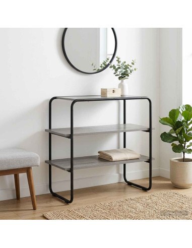Tavolo consolle Sonoma grigio 100 x 41 x 75 cm