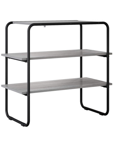 Tavolo consolle Sonoma grigio 80 x 41 x 75 cm